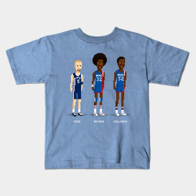 RetroNets Kids T-Shirt by PixelFaces